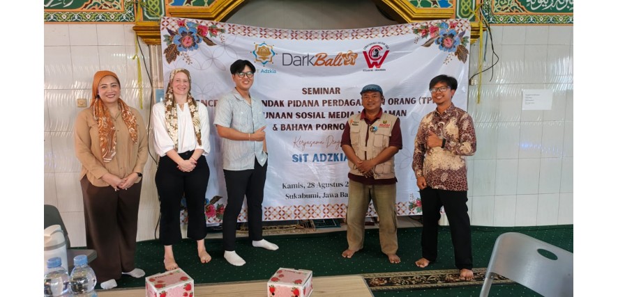 Kegiatan RUSAIDA memfasilitasi Dark Bali, melakukan sosialisasi Anti TPPO